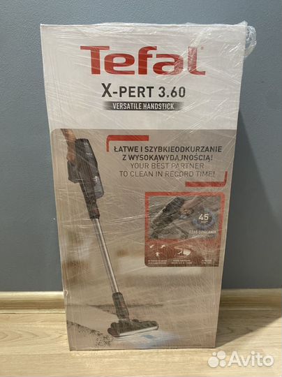 Вертикальный пылесос tefal