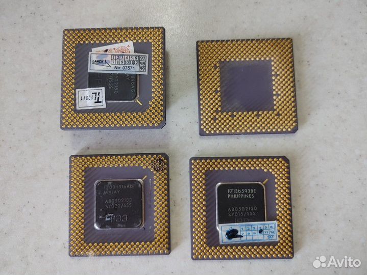 Процессоры Pentium I, AMD