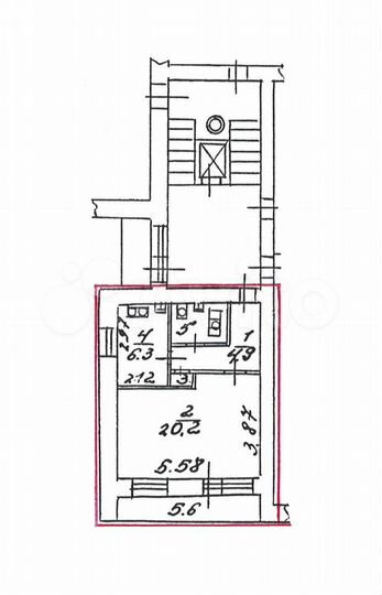 1-к. квартира, 34,9 м², 7/9 эт.