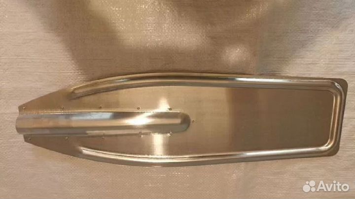 Весло катерное, лопасть алюминиевая