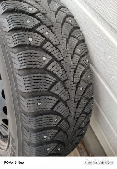 Колеса зимние шипованные Nordman 4 205/60 R16