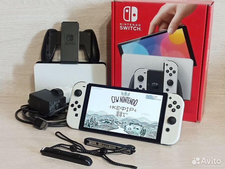 192Gb Прошит (чип) Oled Nintendo Switch