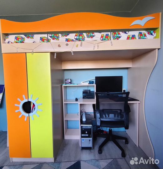 Кровать-чердак