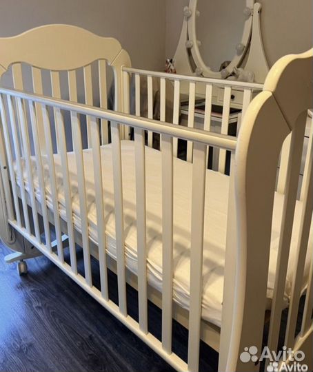 Детская кроватка (под ремонт) Baby Expert Diamante