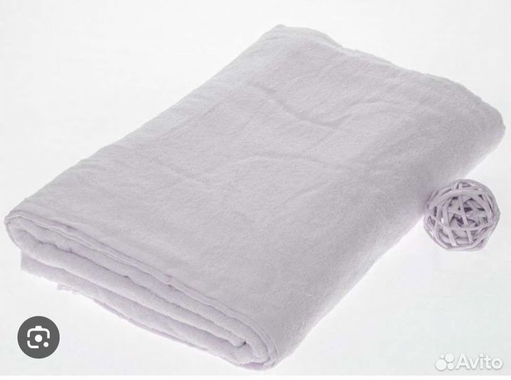 Простынь махровая новая