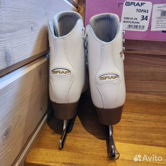 Коньки фигурные graf