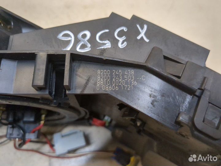 Переключатель поворотов и дворников Renault Clio