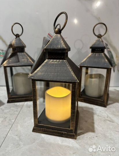 Свеча фонарь светодиодный