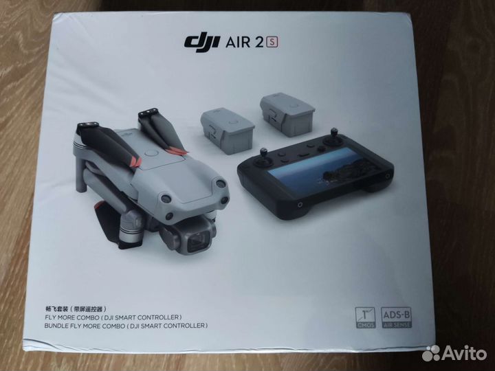 Dji Air 2s fly more combo smart controller