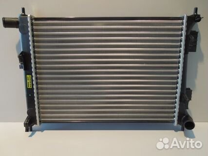 Радиатор охлаждения Solaris 10, Rio 10- M/T