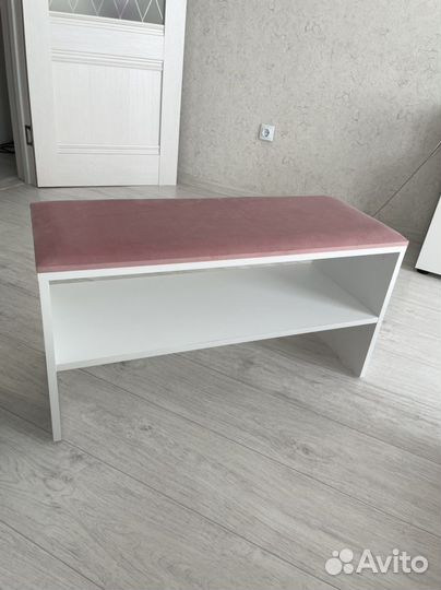 Обувница с мягким сиденьем