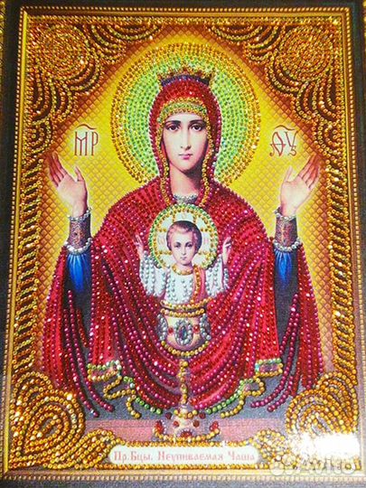 Икона Пр. Бцы. Неупиваемая Чаша