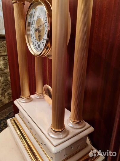 Каминные часы Delta с кристаллами swarovski