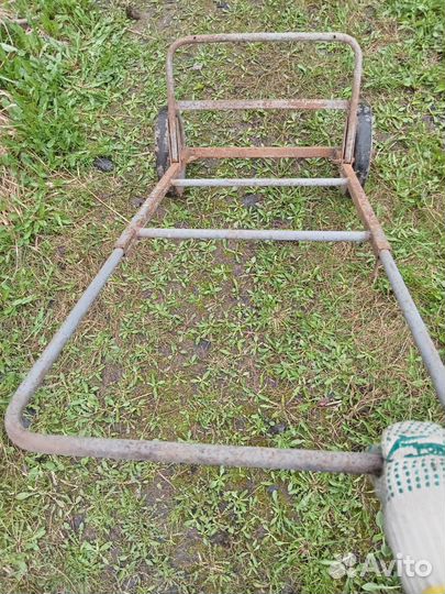 Тележка двухколесная грузовая, садовая