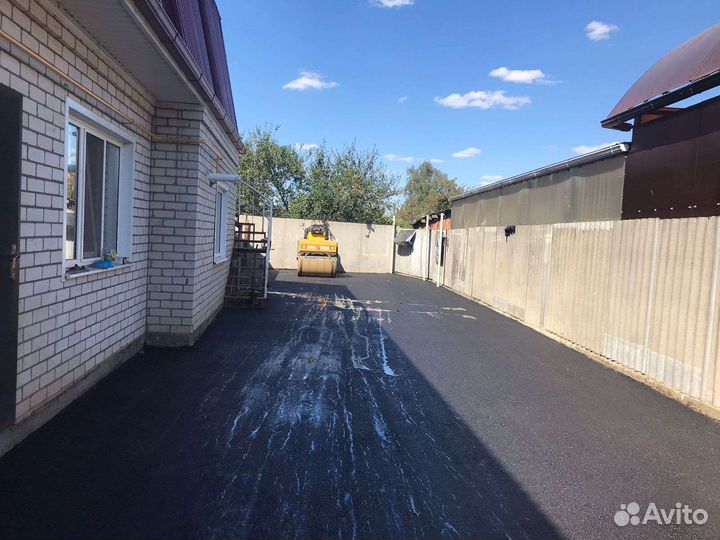 Укладка асфальта и благоустройства территории