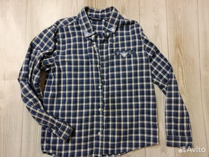 Рубашка на мальчика 7-9 лет