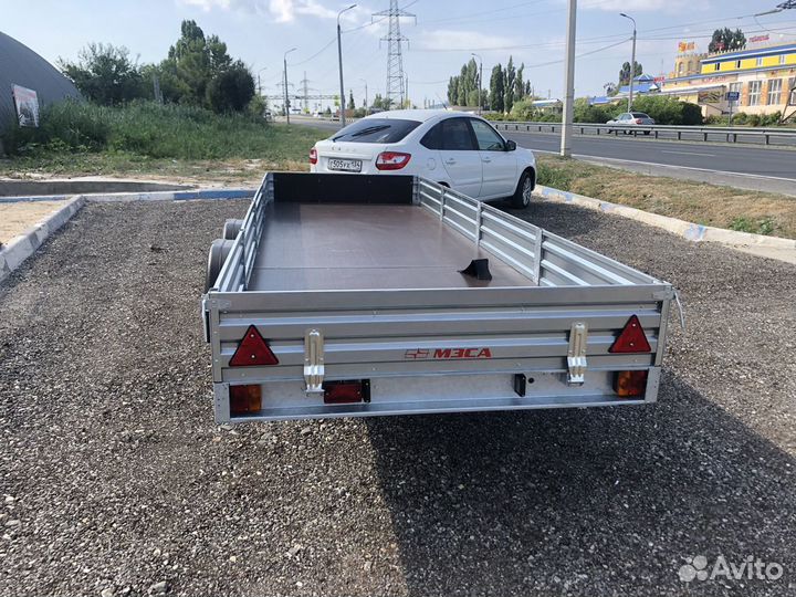 2-осный прицеп Мзса с кузовом 4,6 х 1,51 м