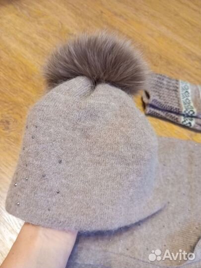 Шапка и шарф 