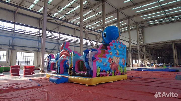 Батут для бизнеса Подводный мир