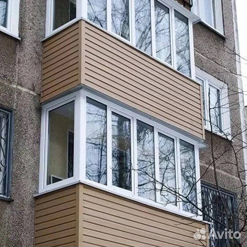 Остекление балконов И лоджий под ключ