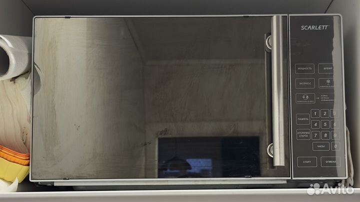 Микроволновая печь scarlett на запчасти