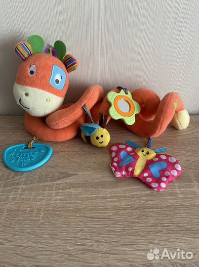 Спираль/подвеска на кроватку/коляску Baby Go Жираф