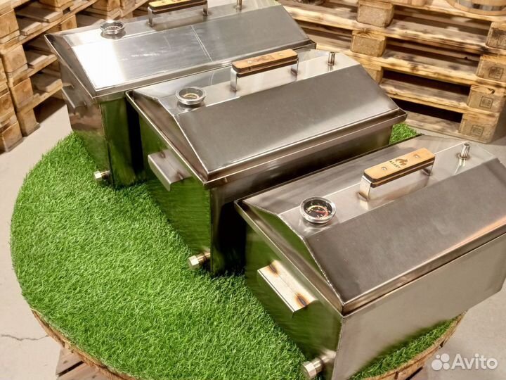 Коптильня из нержавеющей стали