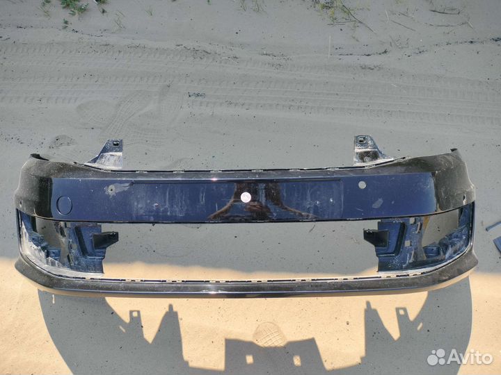 Бампер поло седан передний