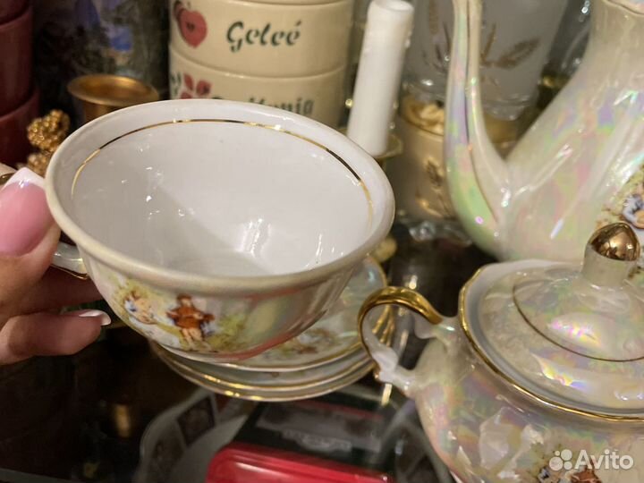 Кофейный сервиз новый на 6 персон