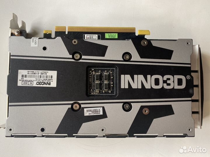 Видеокарта inno3D GeForce RTX 2060 super twin X2 O