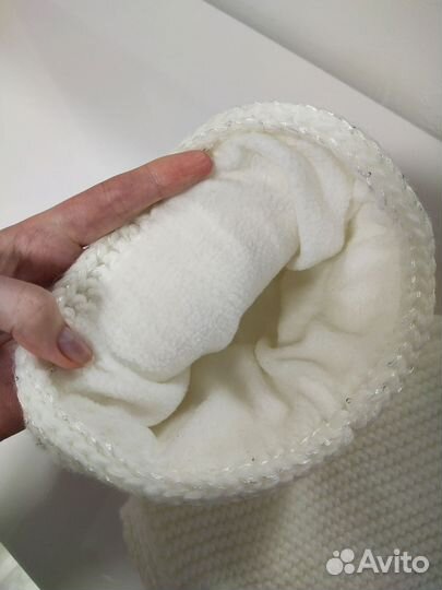 Женская шапка и снуд