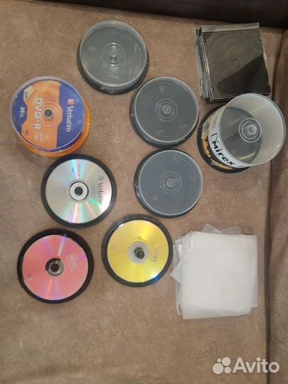 Болванки dvd/cd verbatim/mirex