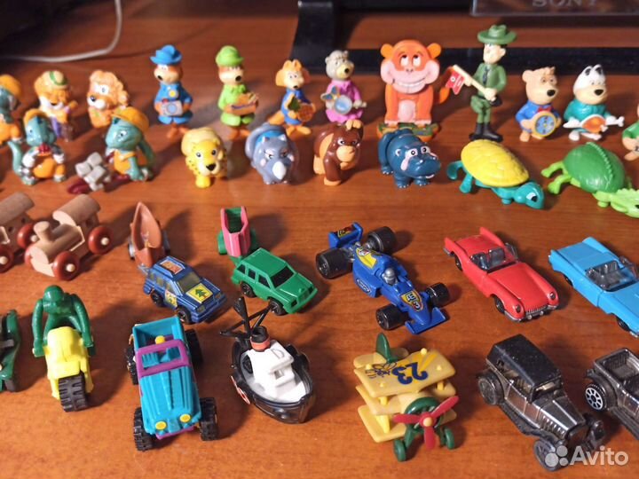 Киндер сюрприз игрушки из 90х