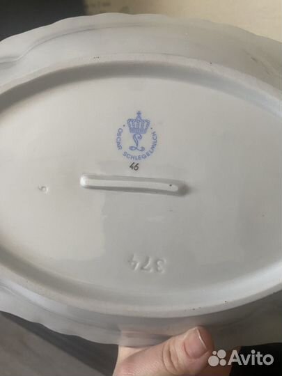 Набор столовой посуды Мадонна гдр 1958 г