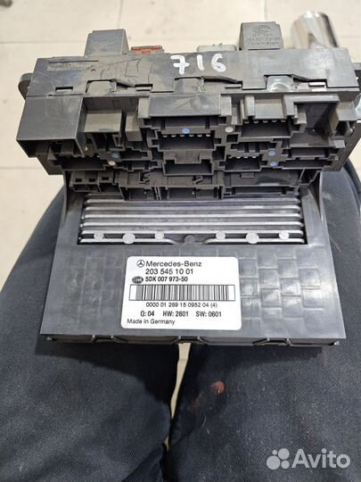 Блок комфорта Sam блок mercedes w203