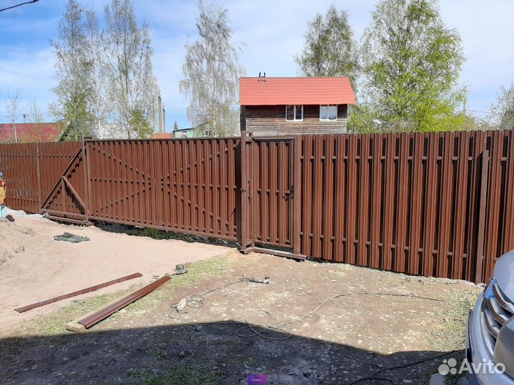 Откатные/раздвижные ворота