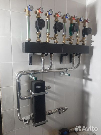 Услуги сантехника Монтаж Водоснабжения Отопления