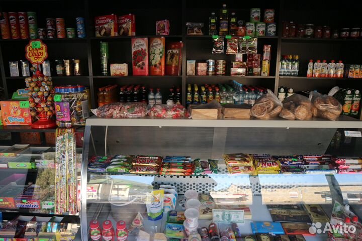 Магазин продуктов в центре города