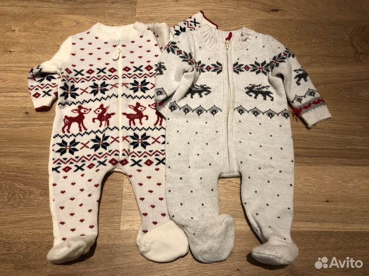 Комбинезон вязаный поддёвка