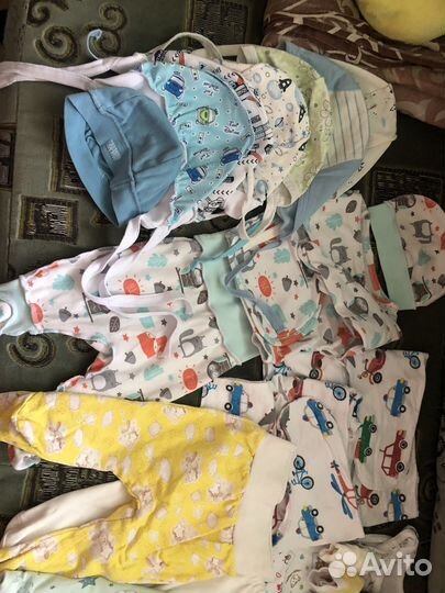 Детские вещи пакетом на мальчика от 0-3