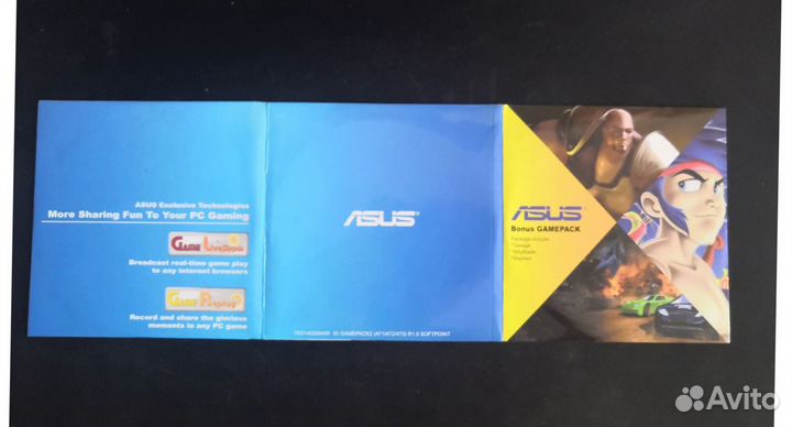 CD asus Bonus gamepack. Savage, BillyBlade, Mashed