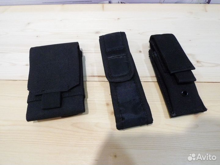 Ремень разгрузка, чехлы для ножа, фонаря, телефона