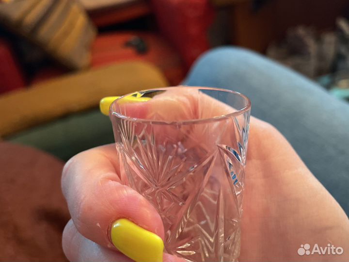 Графин хрустальный с рюмками