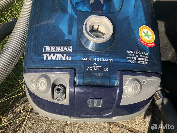 Моющий пылесос thomas twin t2 - бу