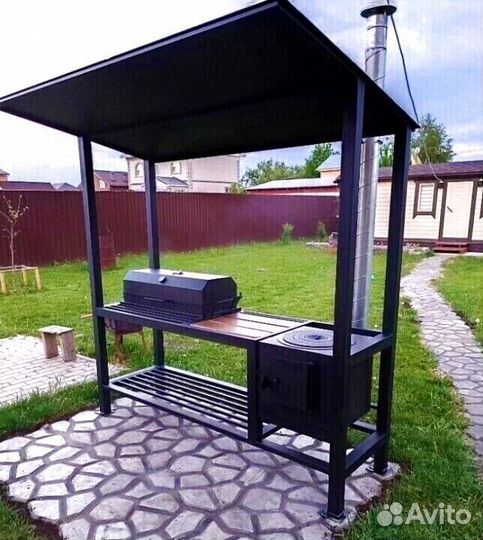 Мангал лофт