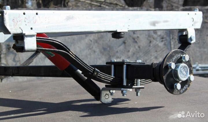 Ступица на прицеп в сборе AL-KO 4*98 с подшипником