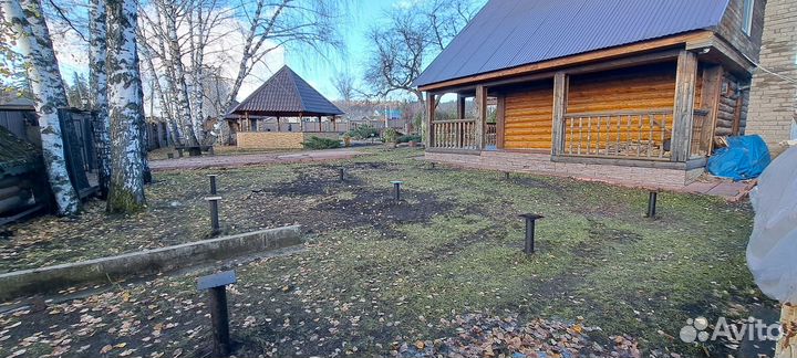 Винтовые сваи под ключ Фундамент на винтовых сваях