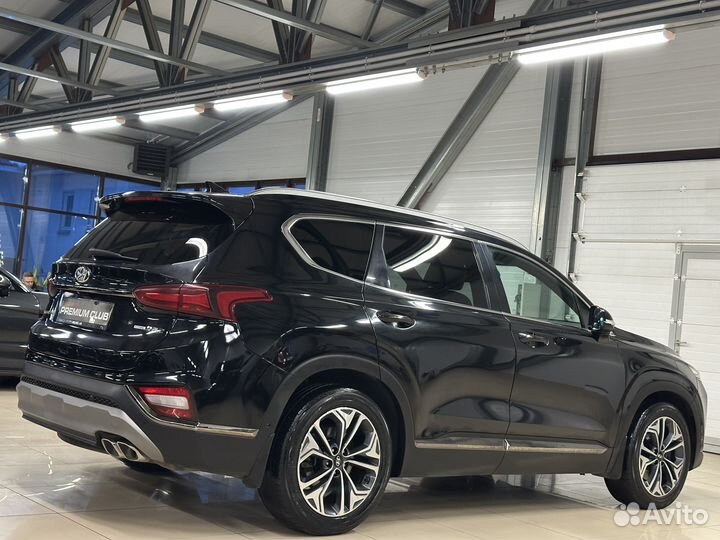Hyundai Santa Fe 2.2 AT, 2018, 147 588 км