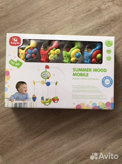 Мобиль на кроватку новый