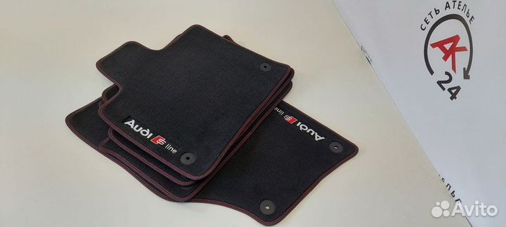 Коврики Audi Q3 8U F3 ворсовые велюровые в салон